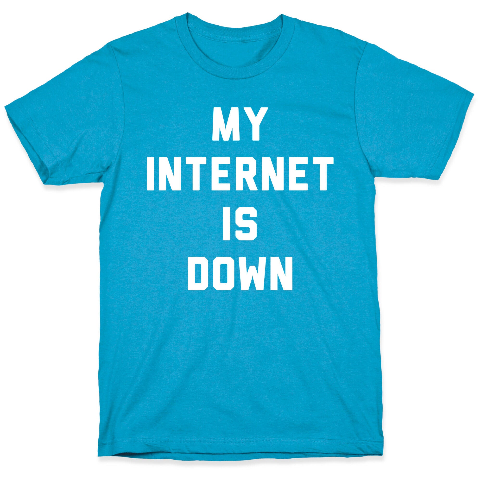 Introvert - My Internet is Down Unisex Triblend Tee